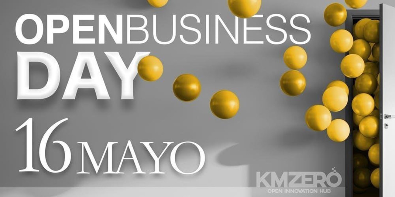 Poster of KM Zero's Open Business Day.