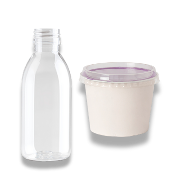 Botellas y botes bioplásticos para el sector de alimentación - ADBioplastics.